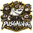 Pusgalviai logo